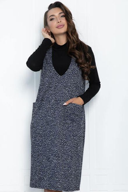 Сарафан Каролинн (темно-синий) П11213 LT Collection