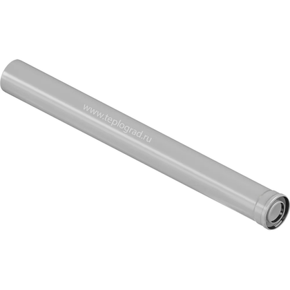 Труба коаксиальная Rommer 60/100 1000 мм конденсационная