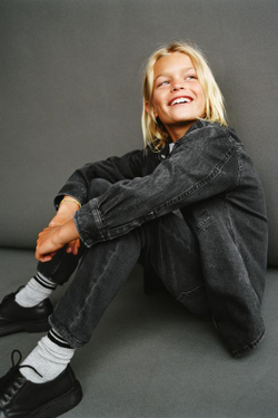 ZARA ДЖИНСЫ SKINNY FIT, ЧЕРНЫЙ