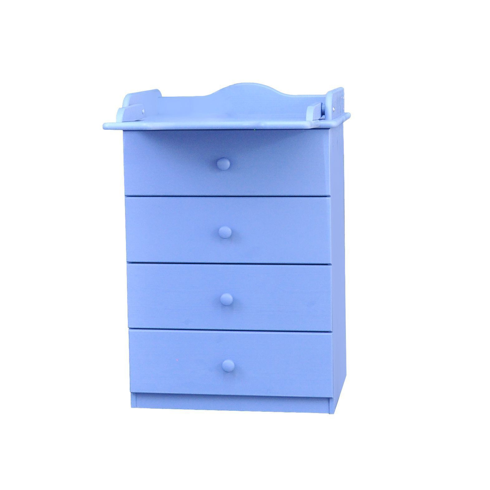 Пеленальный комод деревянный Алиса 4 ящика, 60х44х88 см