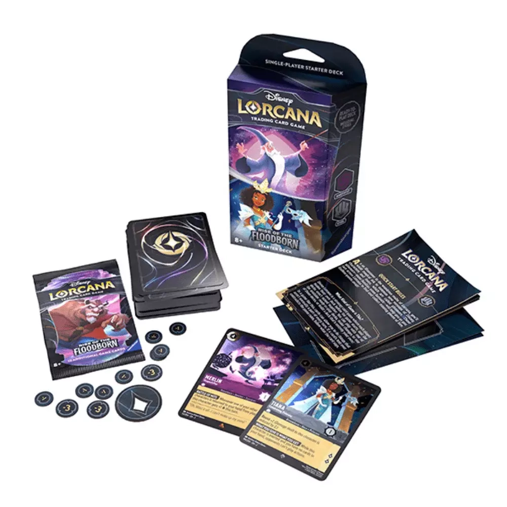 (Бронь) Disney Lorcana TCG Rise of the Floodborn Starter Deck