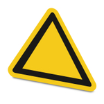 0830429 - PML-W100 (25X25)R - Предупредительная табличка