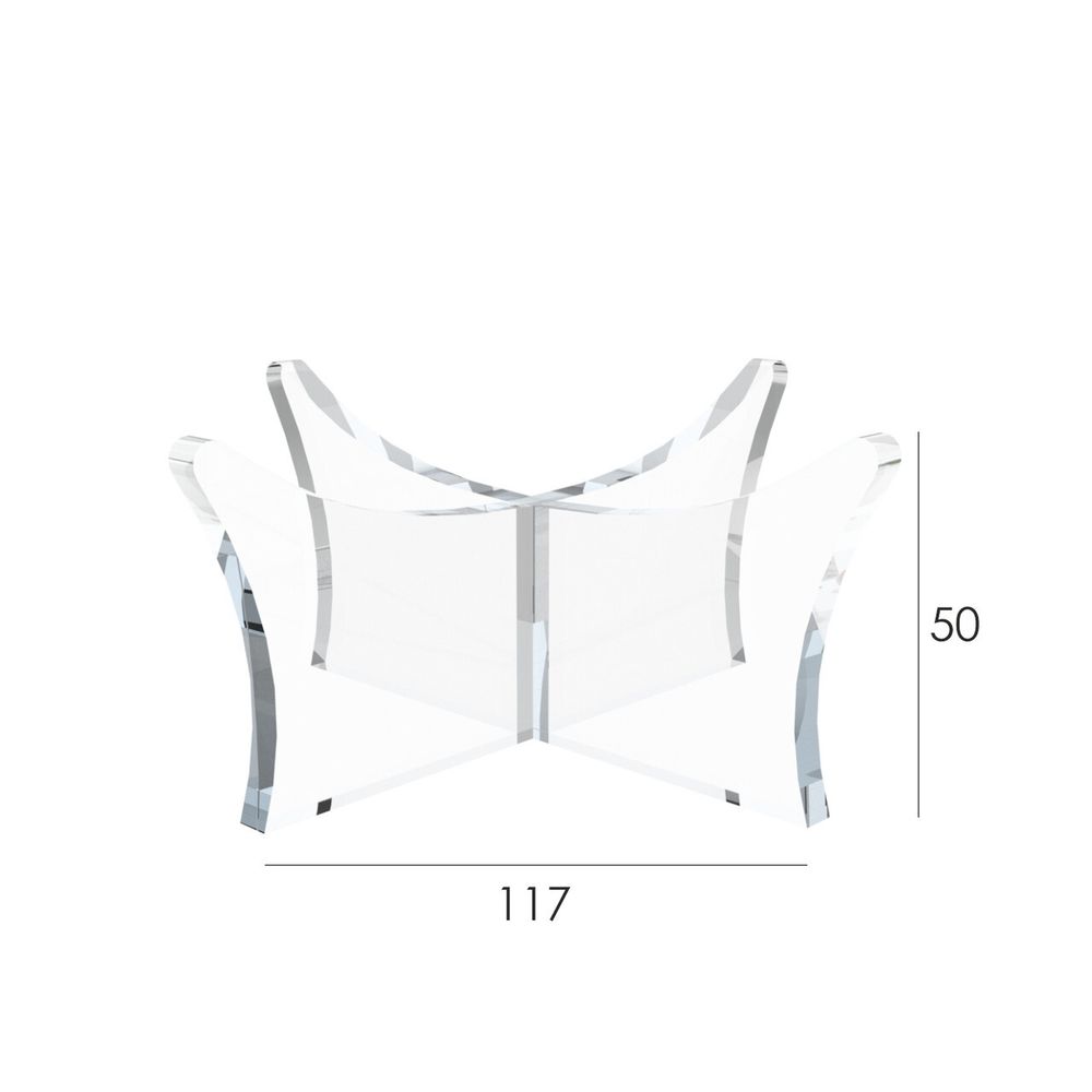 Подставка для мяча сборная акриловая