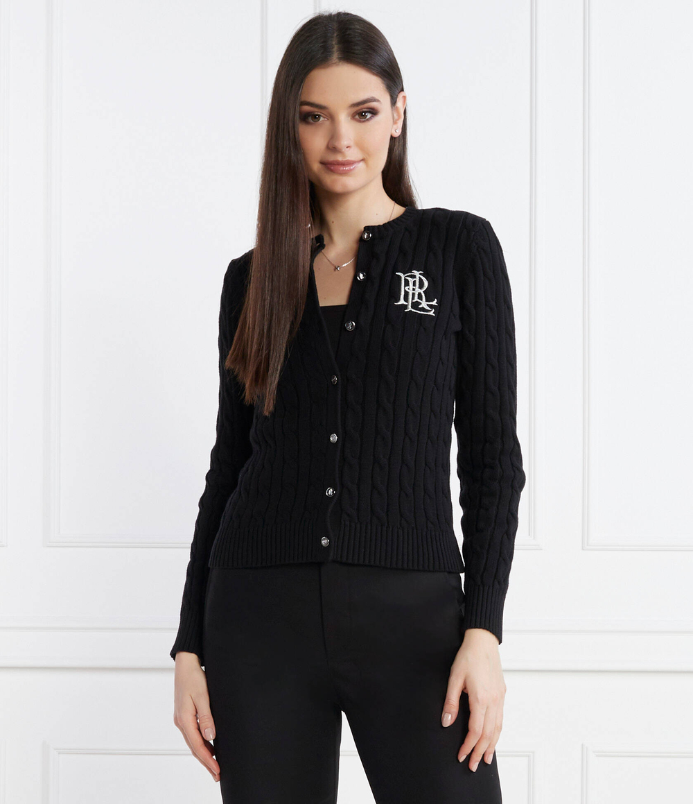 Кардиган LAUREN RALPH LAUREN - черный(200932225)