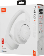 Наушники JBL Tune 720 BT, 3.5 мм/Bluetooth, мониторные, белый [jblt720btwht]