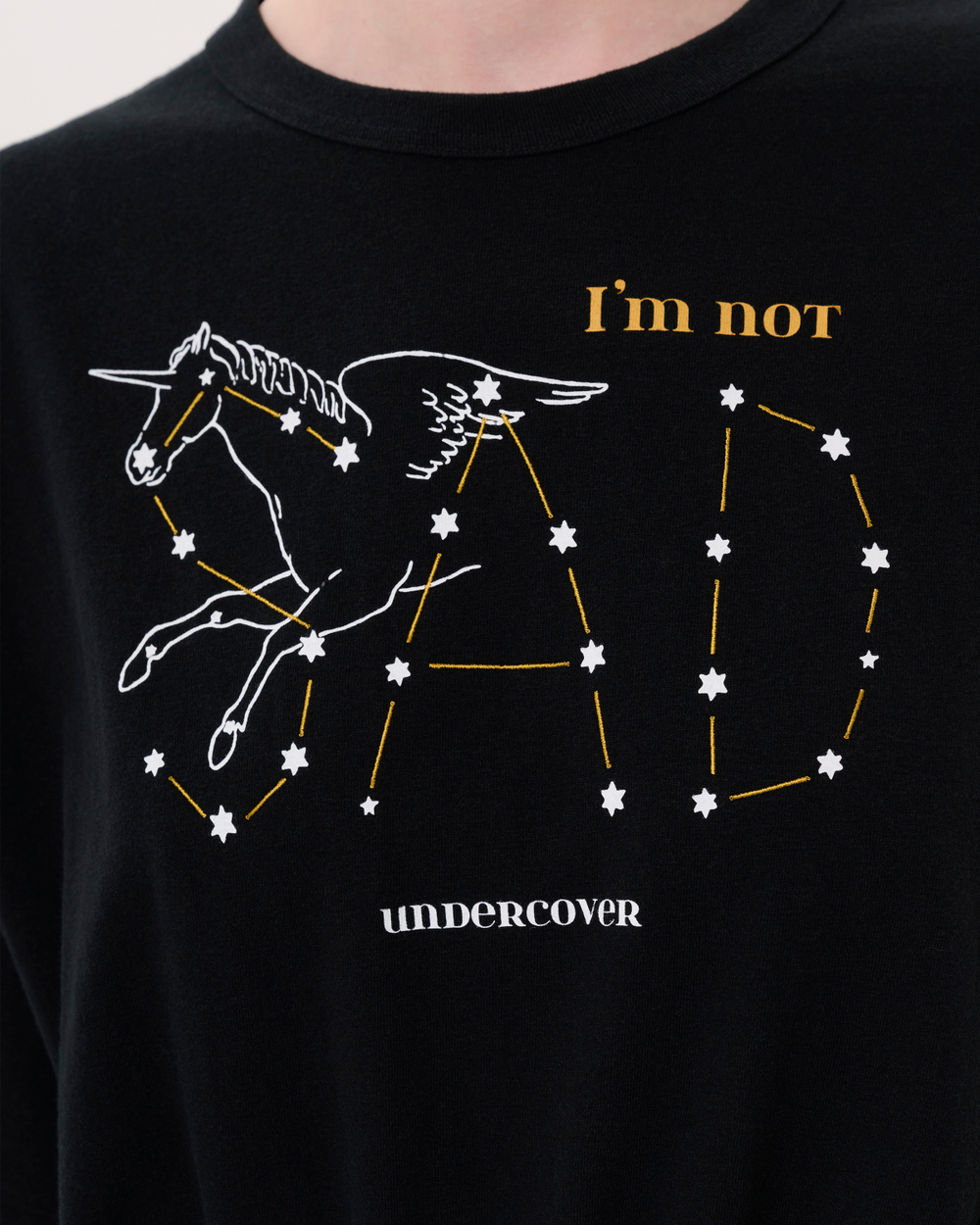 UNDERCOVER ПЛАТЬЕ ЧЕРНОЕ I'M NOT SAD