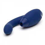 Бесконтактный клиторальный стимулятор Womanizer Duo синий