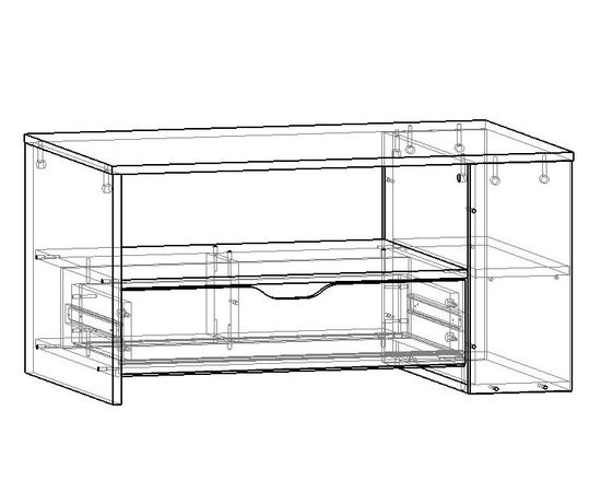 Стол ЛАВОРО-12 левый