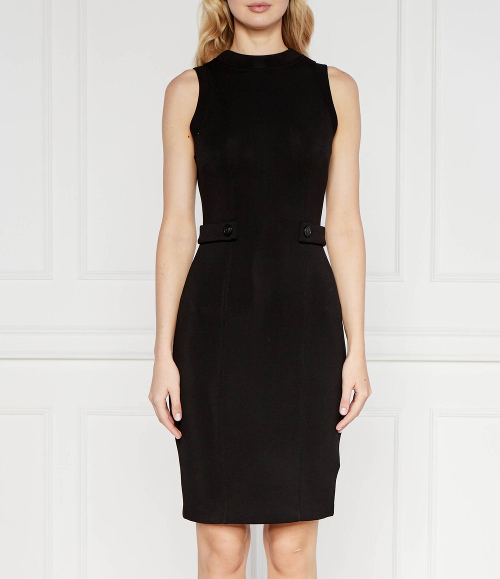 Платье SCUBA BODYCON GUESS - черный(W4GK89 K7UW2)
