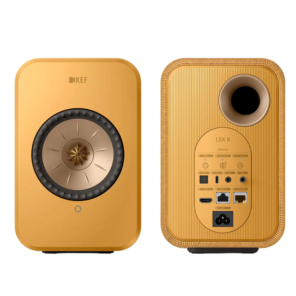 Полочная акустика KEF LSX II Amber Haze EU (SP4041L0AA)