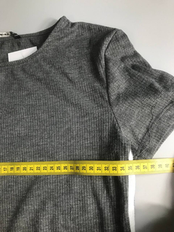 Платье Stradivarius в рубчик, маркировка М, визуально 46 размер