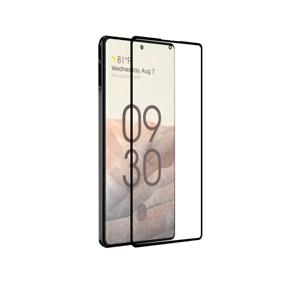 Закаленное стекло 6D для смартфона Google Pixel 6 с черной рамкой, G-Rhino