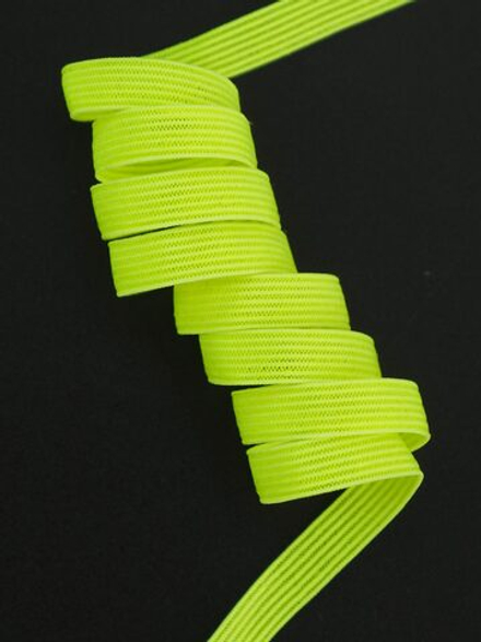 Резинка узкая лимон-лайм ширина 6 мм