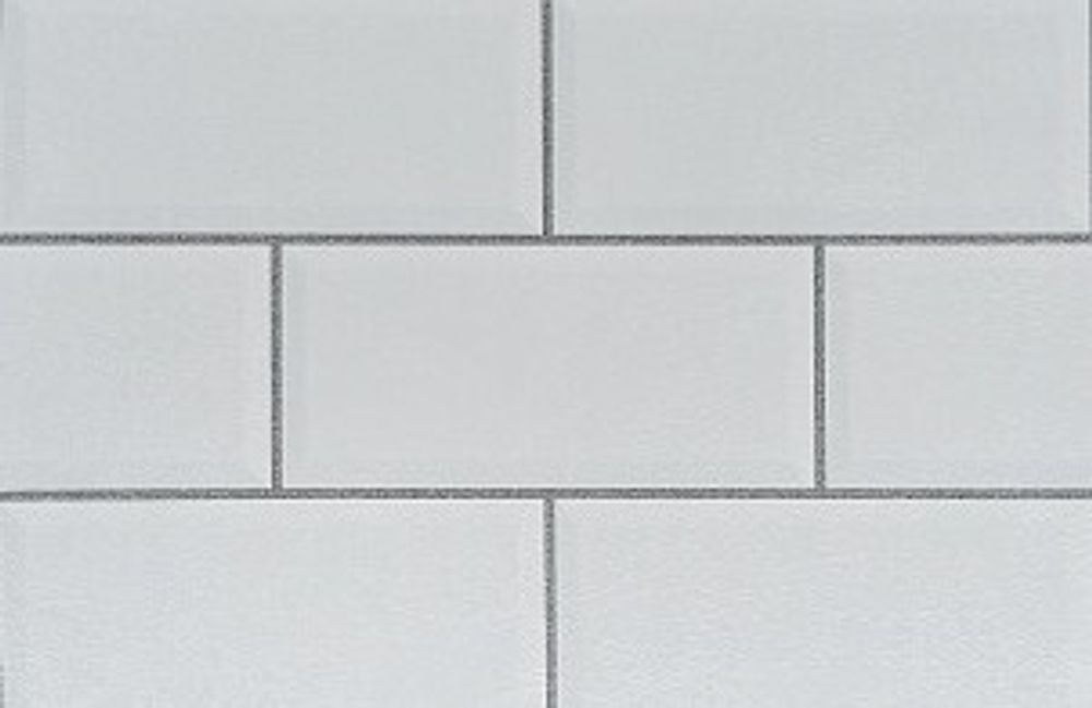 Стеновая панель 3050*610*6мм CPL Бланше (Грань белая), Albico