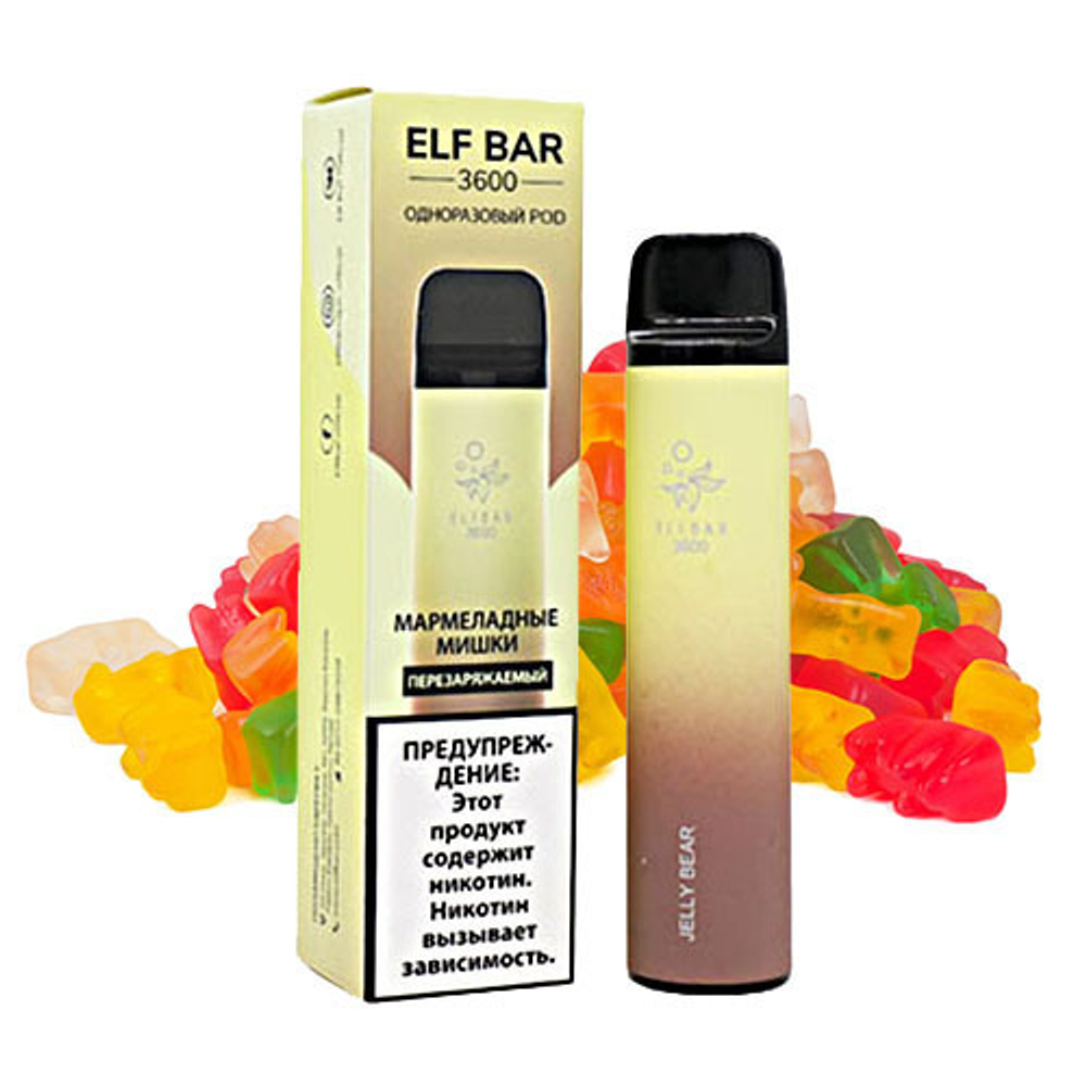 Elf Bar - Jelly Bear (3600, 1.6% nic)