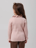 Джемпер для девочки с воланами