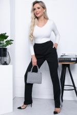 Брюки "Дебют" (блэк/вайт) Б7218 LT Collection (Акция)