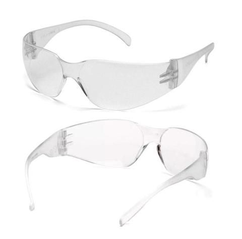 Очки Intruder S4110S, уд./прочный поликарбонат, ПРОЗРАЧНЫЕ защита от царапин (беруши 2шт.)