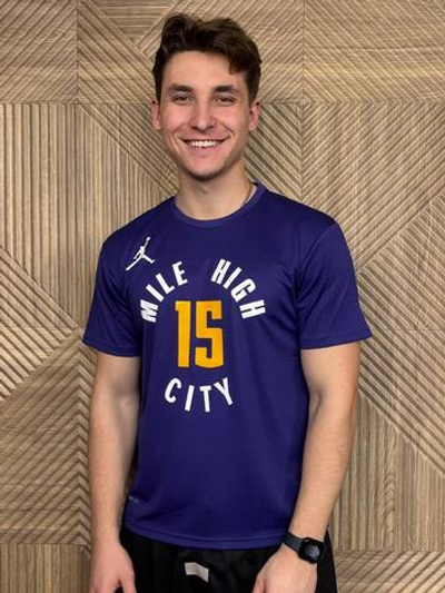 Футболка "Денвер Наггетс" с нанесением Николы Йокича