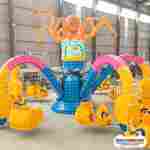 Карусель осьминог «Глубоководный» 15 кабинок, 30 мест 15×15×5,5 м