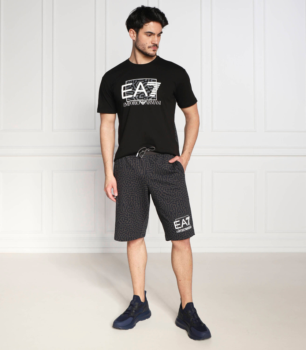 шорты EA7 - графитовый(3RPS53 PJ05Z)