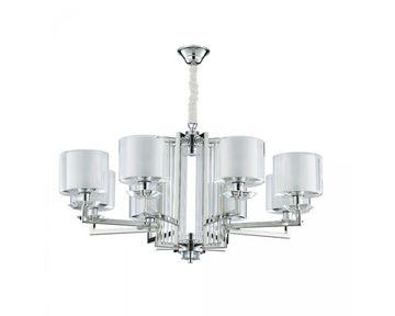 Подвесная люстра 8*E14+5W 3100K 4408+1/C chrome хром ALEXANDRA Newport