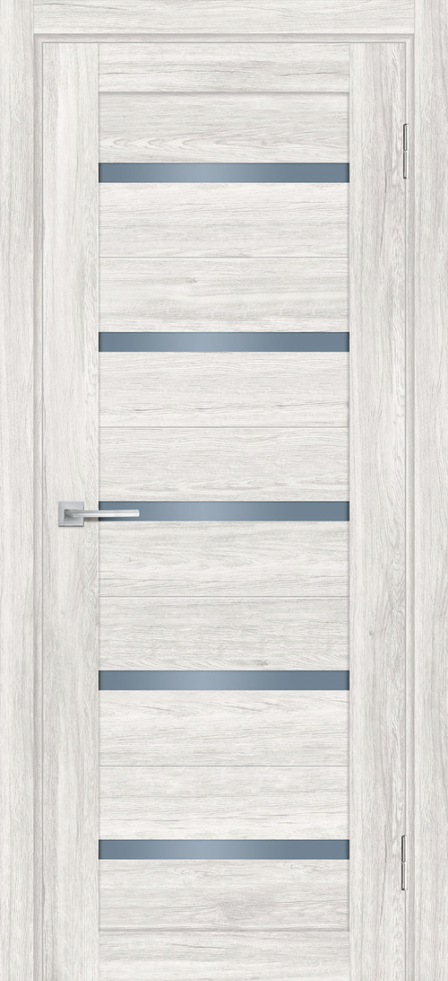 Дверь PSL- 7 / Цвет Сан-ремо крем / графит сатинат / Двери PROFILO PORTE