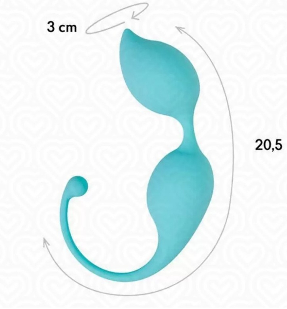 Вагинальные шарики Lota голубой 20,5 см