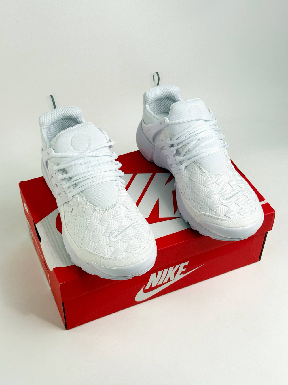 Кроссовки Nike Air Presto #B304 (бел.)