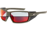 Спортивные очки GOG Ellbrus / Matt Green-Black / Photochromic Red Lens