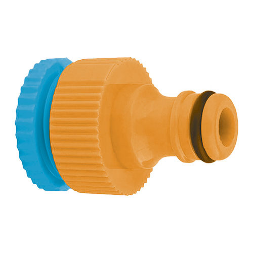 64-2-008 Штуцер для шланга пластиковый, внутренняя резьба, 3/4"х1"