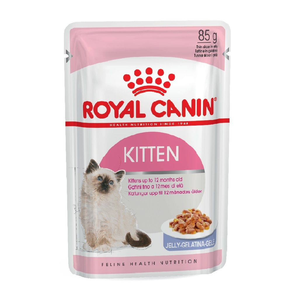 Royal Canin Kitten Instinctive 85 г желе - консервы (пауч) для котят (кусочки)