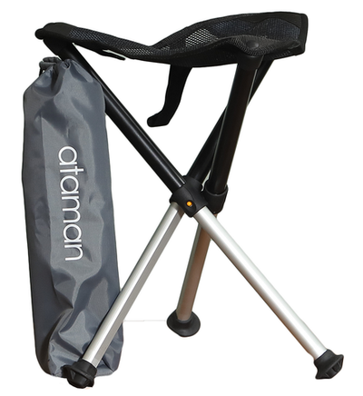 Стул тренога Атаман (B) черный [AM1202] 55 см