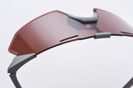 Спортивные очки 100% Hypercraft SQ / Matte Stone Grey / HiPER Crimson Silver Mirror Lens