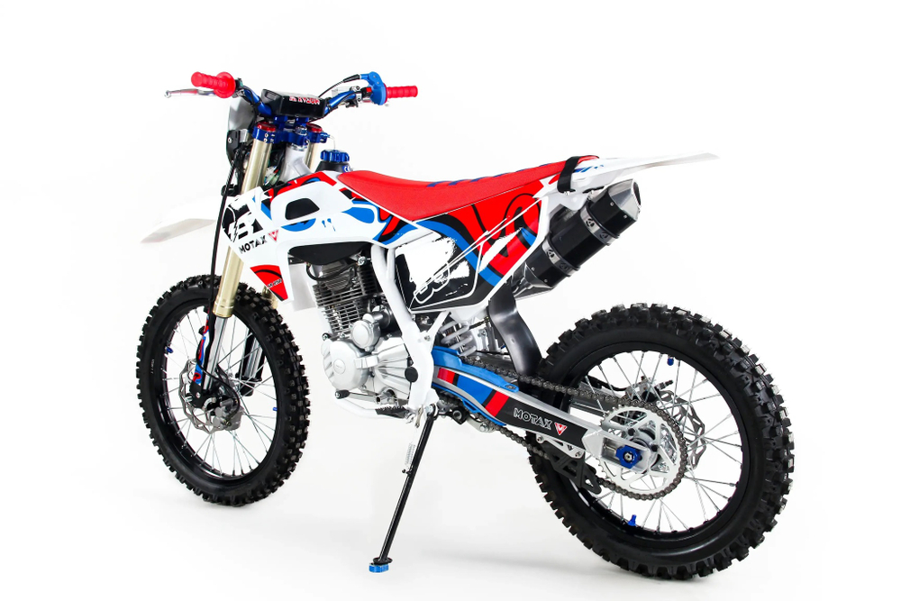 Мотоцикл эндуро MOTAX XR 250 (21/18) черный-белый-красный