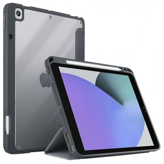 Чехол Uniq для iPad 10.2 (2020/19) MOVEN Anti-microbial Grey