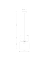 Подвесной светодиодный светильник Divinare OPAL 5245/33 SP-10