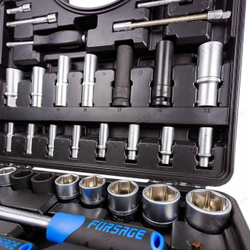 Набор инструментов Forsage 108+6пр.1/4''1/2''(6гр.)+(гол.-бита1/4'':T40 41082-5.PREMIUM