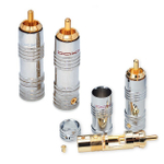 DAXX R89 Фоно кабель с посеребренными жилами 2x0.75mm2 уровня High Grade, D=9mm / Цанговый разъём