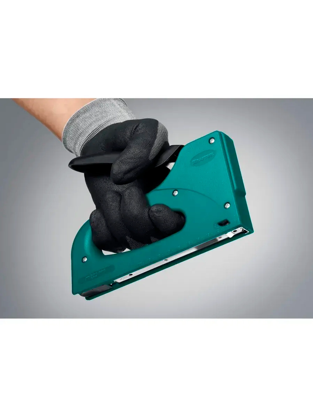 Степлер строительный Kraftool пластиковый STRIKE, 3в1:тип 53,6-10мм