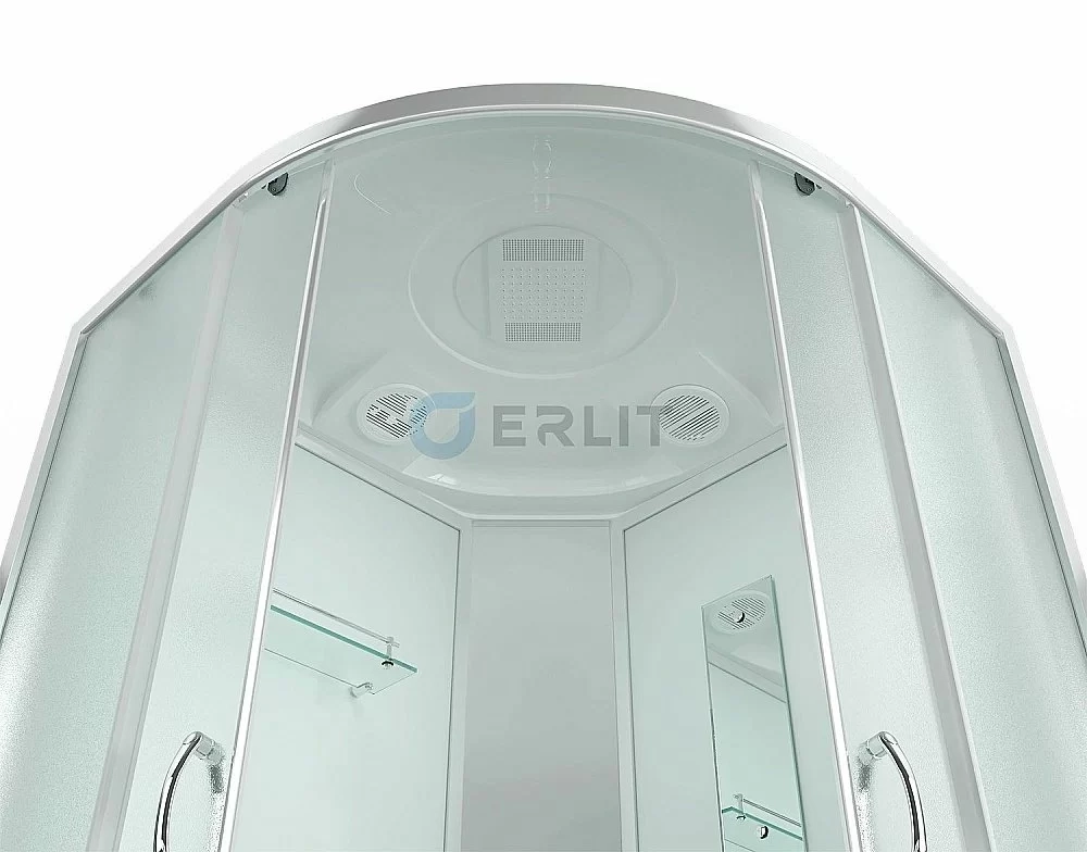 Душевая кабина Erlit Comfrot ER3508P-C3-RUS 80x80 матовое стекло