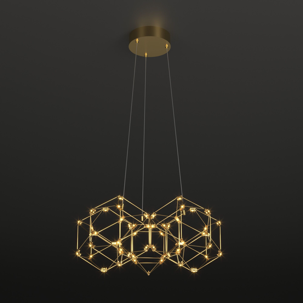 Подвесной светодиодный светильник Uma 90169/5 медь