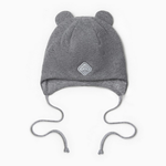 Шапка детская, цвет тёмно-серый, р. 46/ 9927326 Чудо-кроха