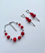 Серьги из муранского стекла