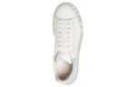 Alexander McQueen Alexander McQueen Cowhide Laser Fashion Sneakers Women's White