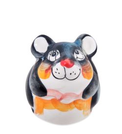 ГЛ- 626 Фигурка «Мышь» цв. (Гжельский фарфор)