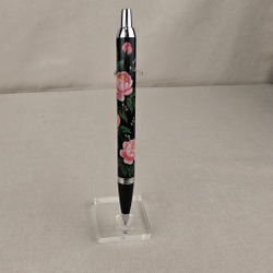 Ручка шариковая "Пионы" с ручной росписью