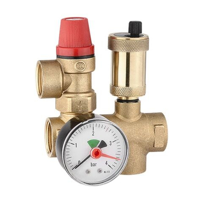 Группа безопасности для котла, 3/4", проходная, 3 бар, ProFactor, PF BS 607