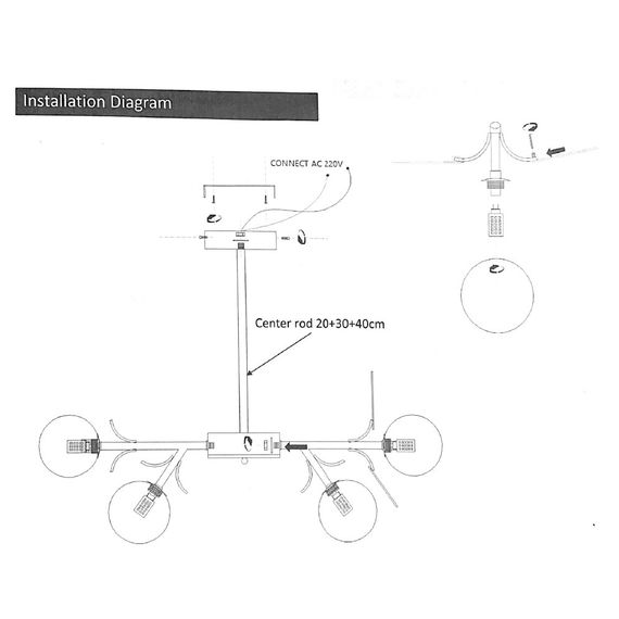 Подвесная люстра Imperium Loft Matisse 167127-26
