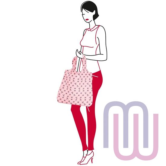 Сумка складная Mini maxi shopper bavaria rose